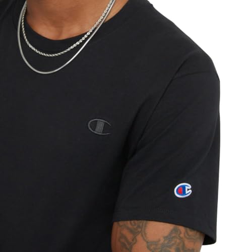 Champion mens Classic Jersey Tee T-Shirt (pack of 1)