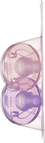 Philips Avent Soothie Pacifier, Pink/Purple, 0-3 Months, 2 Count