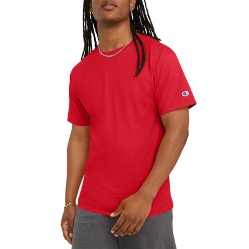 Champion mens Classic Jersey Tee T-Shirt (pack of 1)