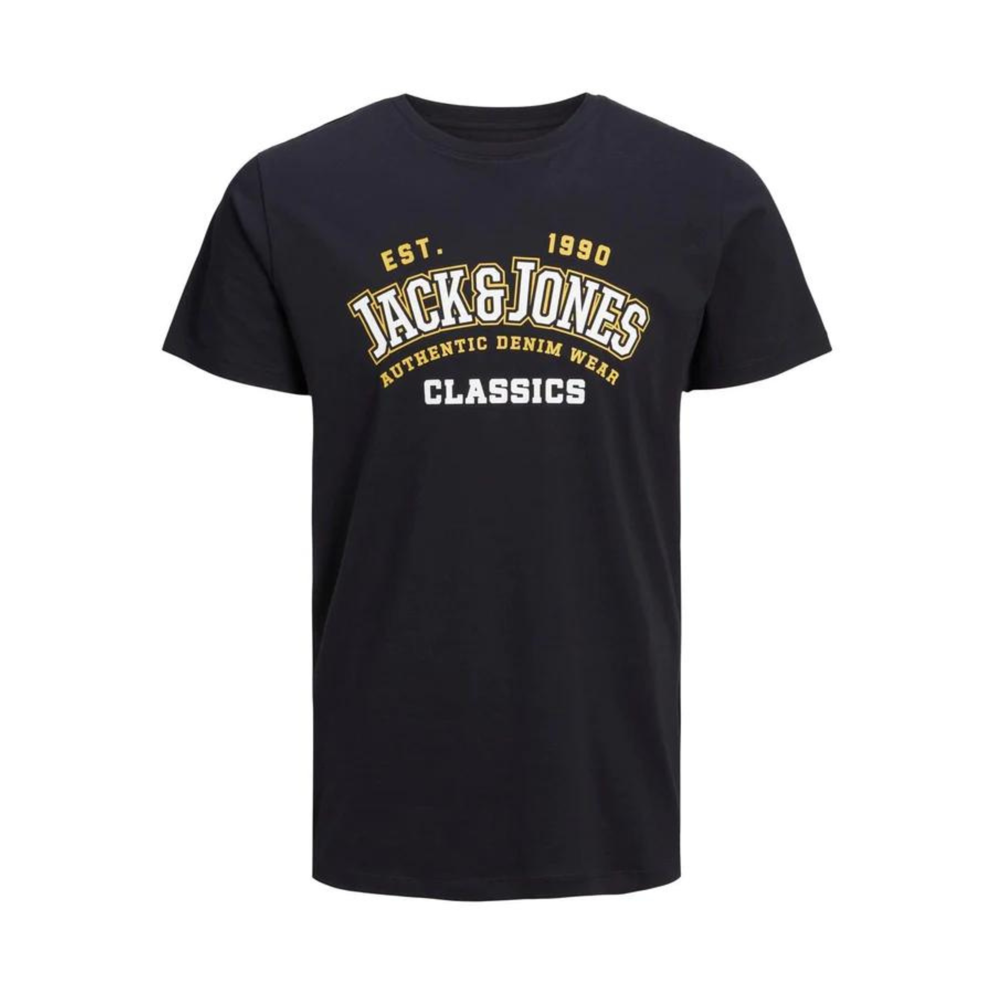 Jack & Jones mens JJELOGO TEE SS O-NECK 2 COL AW23 SN T-Shirt