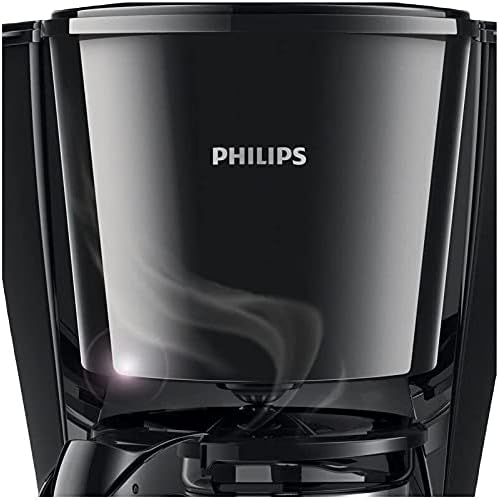 PHILIPS Coffee Maker 0.6 Litre Glass Jug for up to 7 cups - Automatic shut-off after 30 min - No Filter Included - ‎HD7432/20