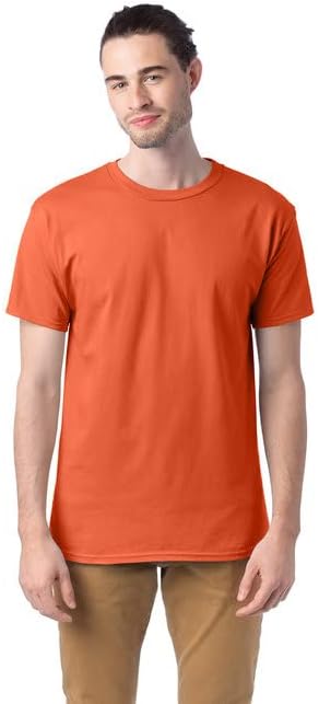 Hanes Mens Essentials Comfortsoft Short Sleeve T-Shirt 4 Pack Shirt (pack of 4)