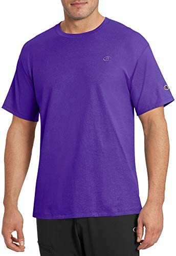 Champion mens Classic Jersey Tee T-Shirt (pack of 1)