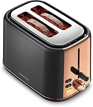 Kenwood Abbey Lux Toaster, 2 Slot Toaster, 7 Browning Settings, Reheat, Defrost and Cancel Functions, Pull Crumb Tray, Cord Storage, 800 W, TCP05.C0WH, Pure White