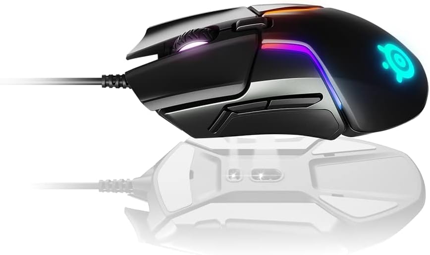 Steelseries Rival 3 - Gaming Mouse - 8,500 Cpi Truemove Core Optical Sensor - 6 ProgRAMmable Buttons - Split Trigger Buttons - Black