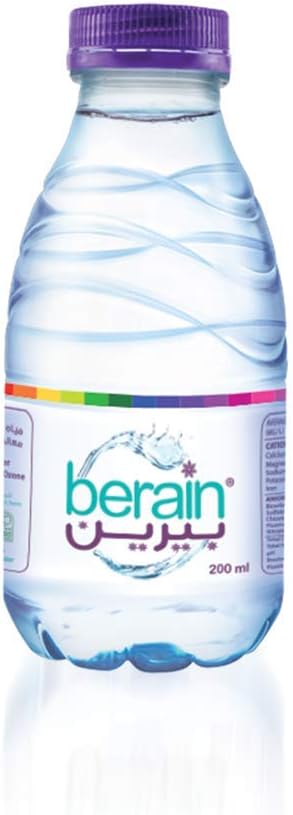 Berain Mineral Water, 48 x 200ml Bottles - Natural Groundwater, Purified & Refreshing
