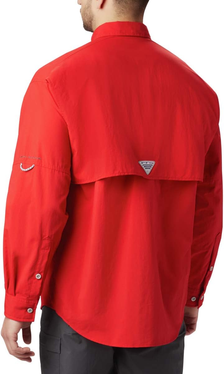 Columbia Men's PFG Bahama II UPF 30 Long Sleeve Fishing Shirt