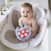 Baby Bath Pad, Comfort Flower Bathtub Mat, Sink Bathtub,The Original Washer-Safe Flower Seat for Newborns (yellow)