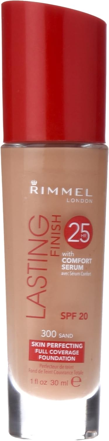 Rimmel London, Lasting Finish 25 Hour Foundation, Natural Beige, 30 ml