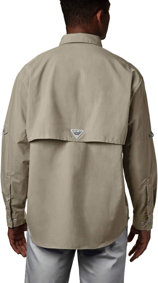 Columbia Men's PFG Bahama II UPF 30 Long Sleeve Fishing Shirt