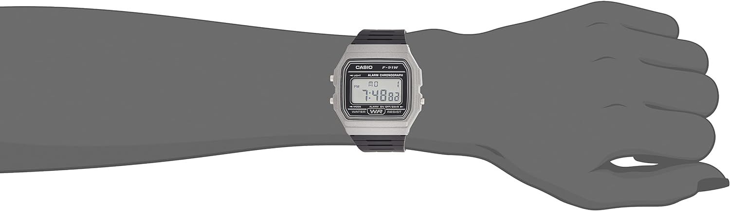 Casio Collection Unisex Digital Watch F-91W