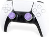 Galaxy Purple for PlayStation 4 (PS4) and PlayStation 5 (PS5) Performance Thumbsticks, Compatible Controller Grip Performance, Galaxy Themed Thumbstick Covers (1 High-Rise, 1 Mid-Rise, Purple)