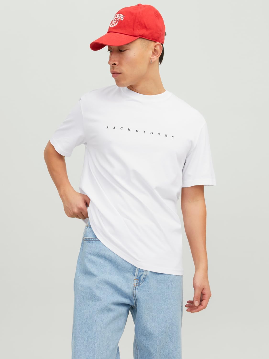 Jack & Jones mens JJESTAR JJ TEE SS NOOS T-Shirt