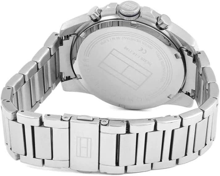 Tommy Hilfiger Women's Silver White Dial Beige Leather Watch