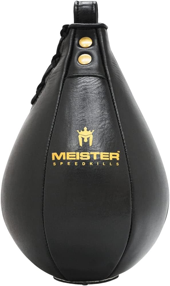 Meister SpeedKills Leather Speed Bag with Lightweight Latex Pocket