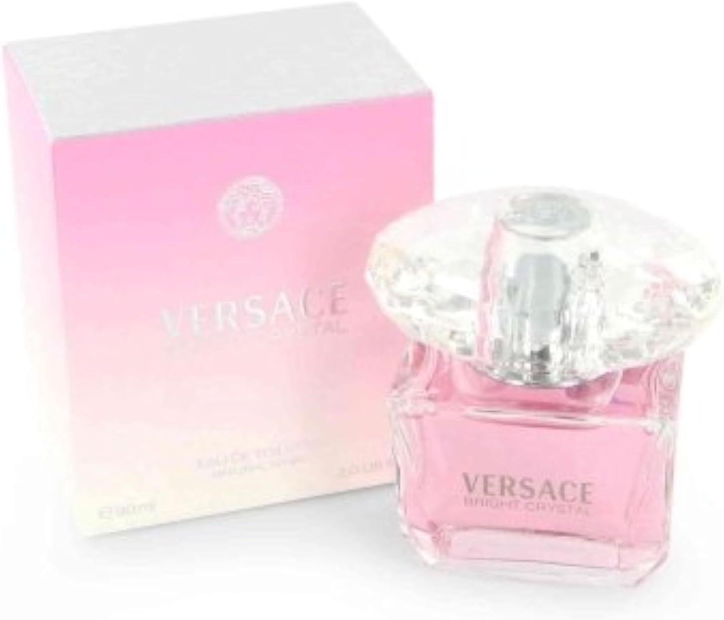 Versace Bright Crystal Eau de Toilette Natural Spray 90ml, Pink, 145893