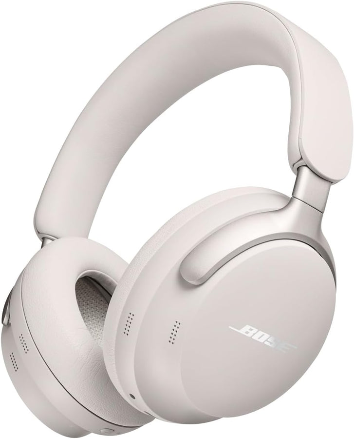 Bose QuietComfort Ultra Wireless Noise Cancelling Headphones, (White Smoke)