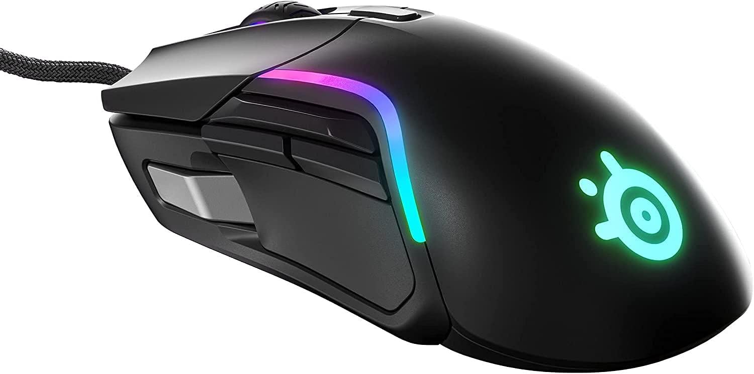 Steelseries Rival 3 - Gaming Mouse - 8,500 Cpi Truemove Core Optical Sensor - 6 ProgRAMmable Buttons - Split Trigger Buttons - Black