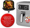 Nikai 3 Liter Air Fryer |1100-1300W|50/60Hz|Black Model No NAF2501M, min 2 yrs warranty