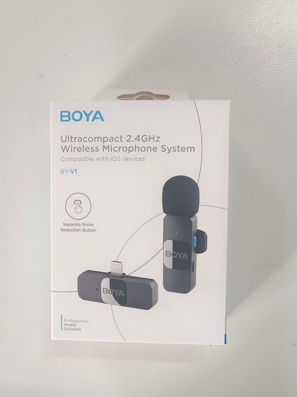 BOYA Wireless Lavalier Lapel Microphone for iPhone iPad - Dual Mini Omnidirectional Condenser Video Recording Mic for Interview Podcast Vlog YouTube Live Stream (TX+TX+RX)