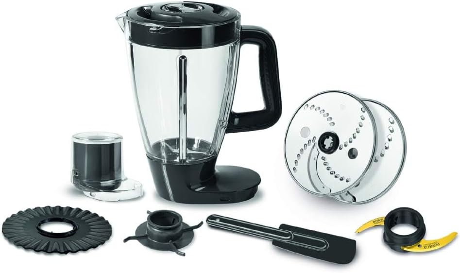 Moulinex Easy Force Food Processor, 800 Watts, 6 Attachments, White, Fp247127, min 2 yrs warranty