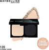 Maybelline new york fit me ultimate powder foundation, shade 128 warm nude, 1 count (pack of 1)