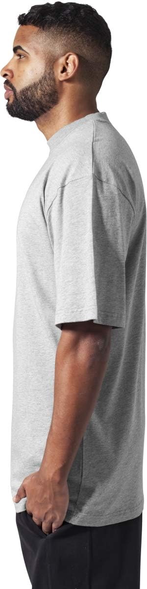 Urban Classics Mens Tall Tee Oversized T-Shirt Oversized Short Sleeves T-Shirt with Dropped Shoulders, 100% Jersey Cotton (pack of 1)