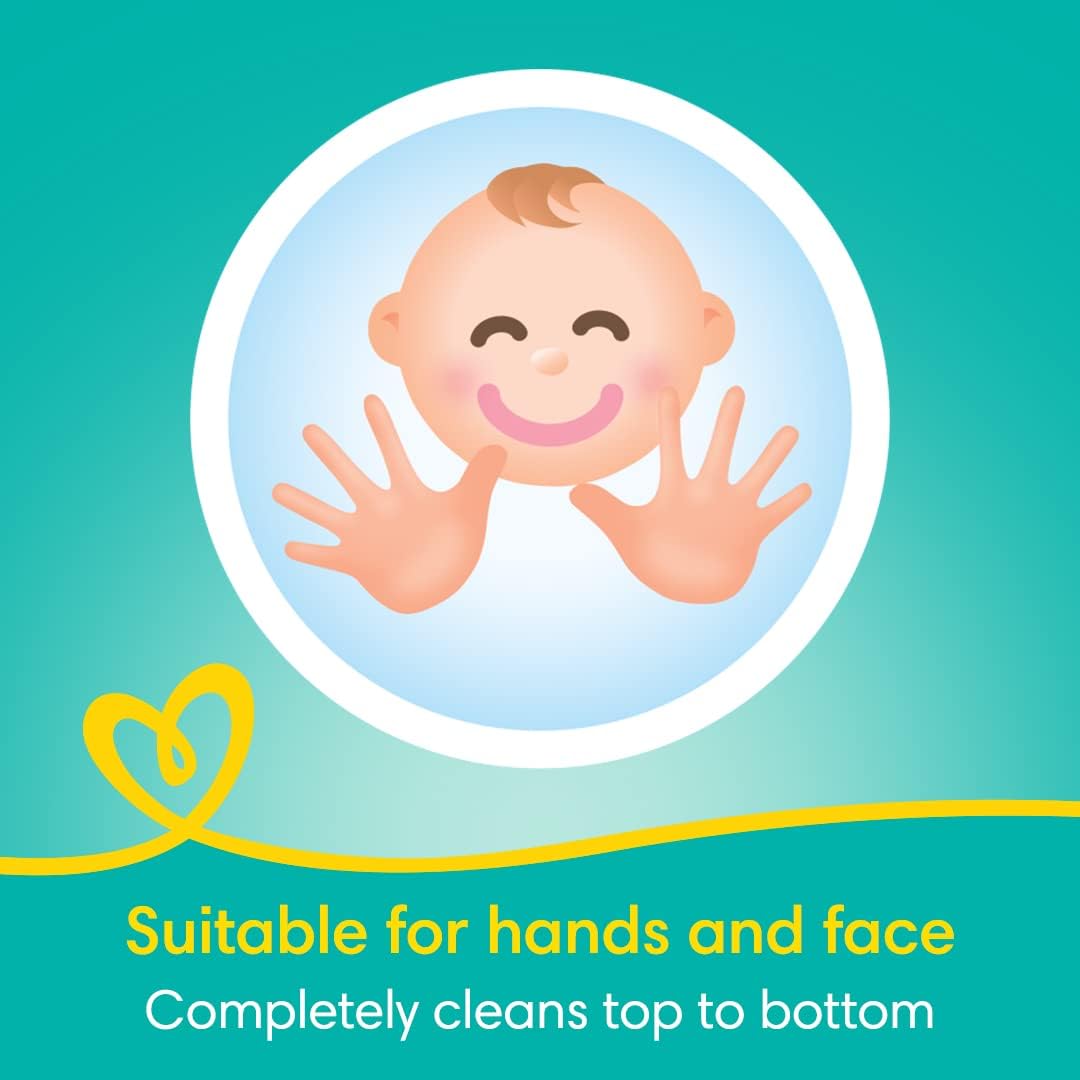 Pampers Complete Clean, 12X64, 768 Baby Wet Wipes