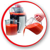 Moulinex Fruitelia Plus Juice Extractor, 350 Watts, White, Plasticl, Ju370127, min 2 yrs warranty