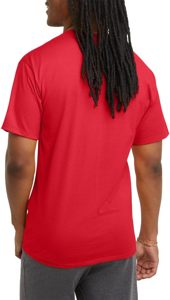 Champion mens Classic Jersey Tee T-Shirt (pack of 1)