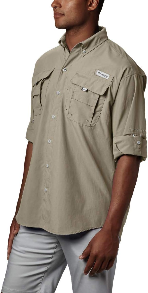 Columbia Men's PFG Bahama II UPF 30 Long Sleeve Fishing Shirt