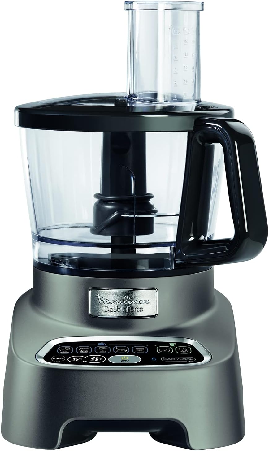 Moulinex Easy Force Food Processor, 800 Watts, 6 Attachments, White, Fp247127, min 2 yrs warranty