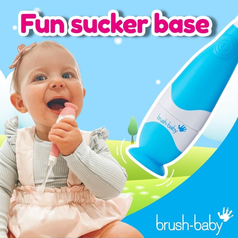 Brush-baby BabySonic Electric Toothbrush 0-3 yrs (Colour Teal)