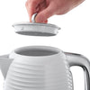 Russell Hobbs 24364 Inspire Electric Kettle, 1.7 Litre Cordless Hot Water Dispenser with 1 Cup 45 Second Fast Boil, Cream, 3000 W