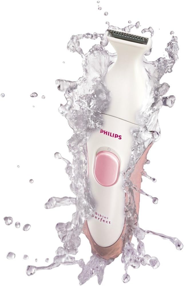 Philips Beauty BikiniGenie, Cordless Bikini Trimmer for Women, Showerproof Hair Removal, BRT383/50