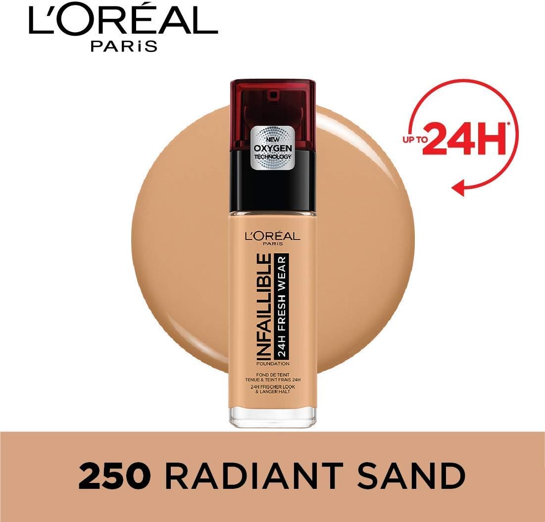 L'Oreal Paris, Infaillible 24hr Freshwear Foundation 015 Porcelaine