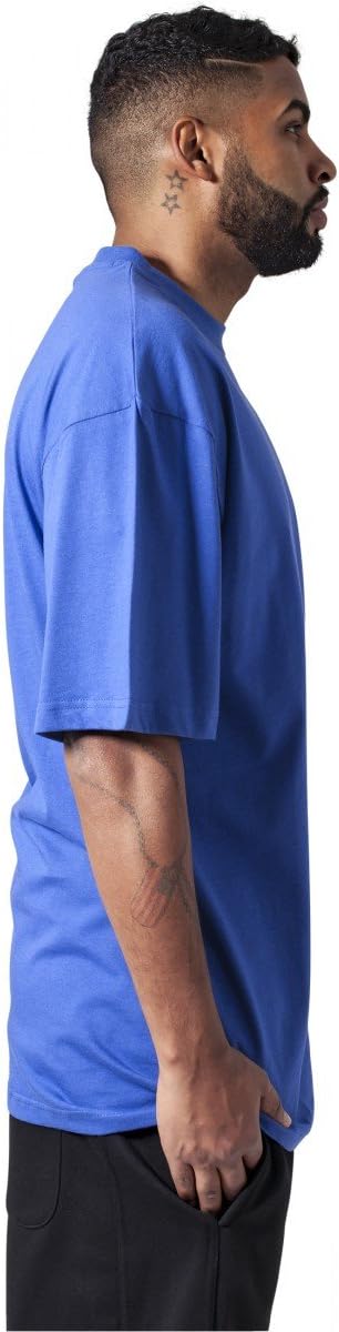 Urban Classics Mens Tall Tee Oversized T-Shirt Oversized Short Sleeves T-Shirt with Dropped Shoulders, 100% Jersey Cotton (pack of 1)