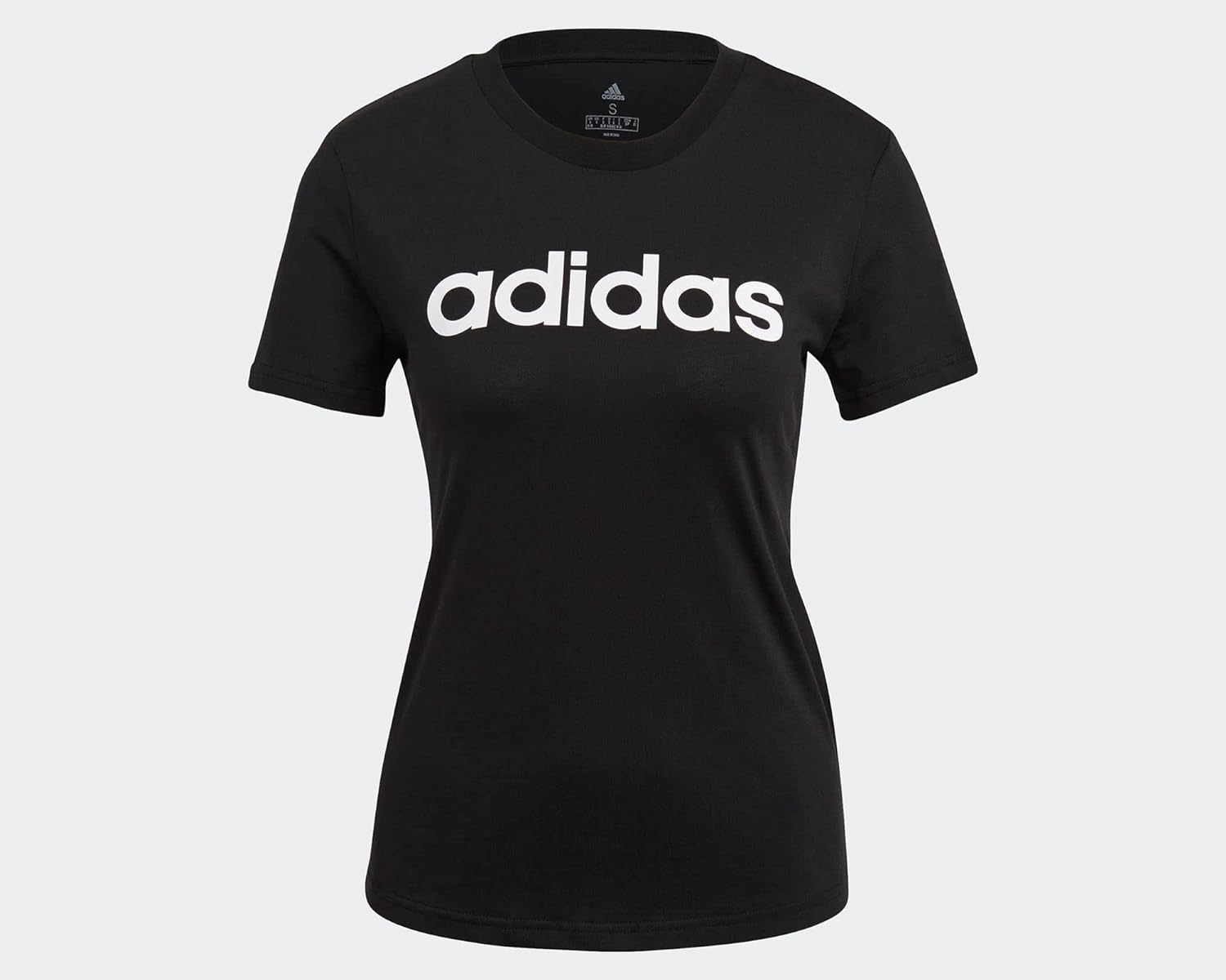 adidas womens Essentials-Slim Logo T-SHIRTS (pack of 1)