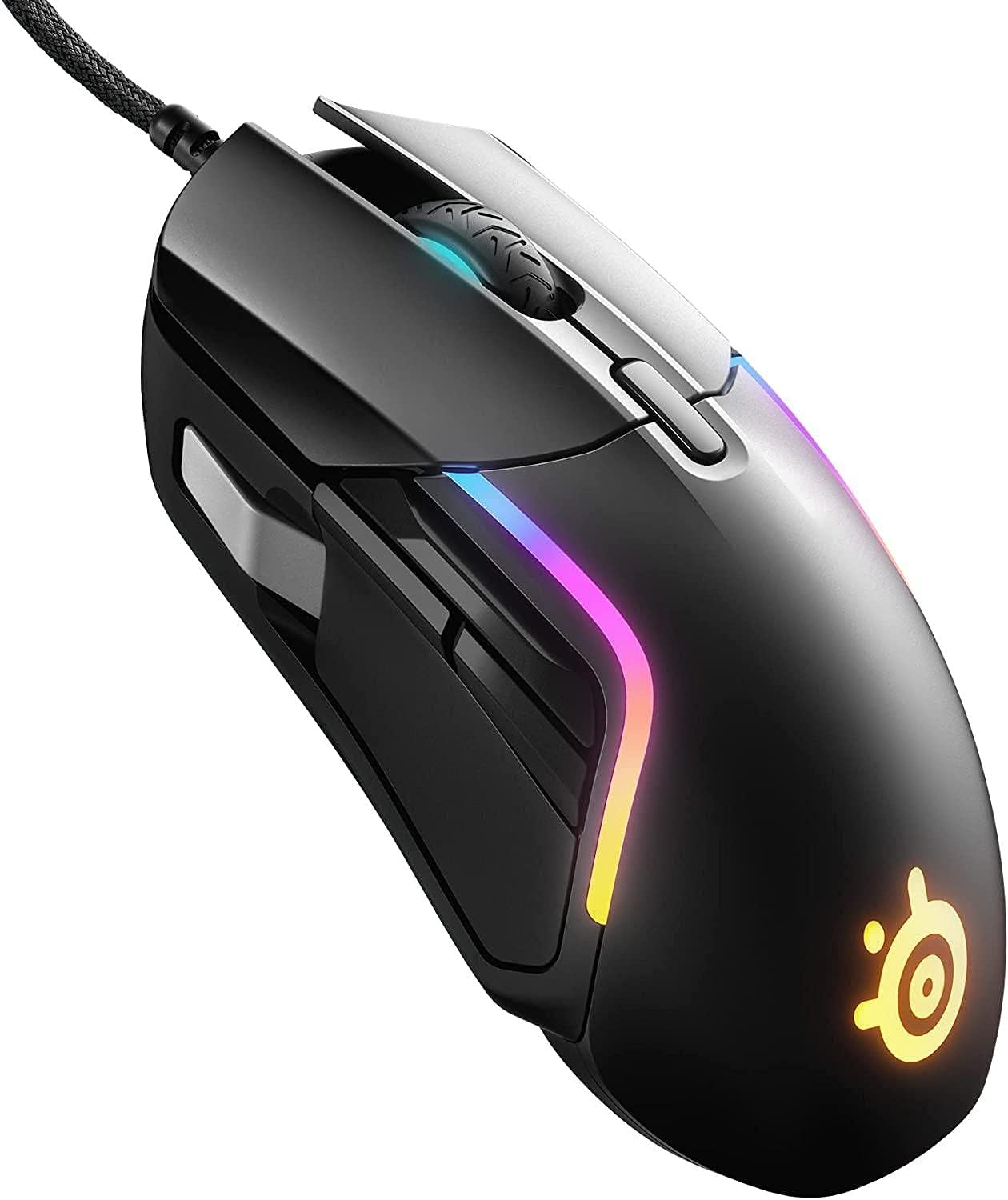 Steelseries Rival 3 - Gaming Mouse - 8,500 Cpi Truemove Core Optical Sensor - 6 ProgRAMmable Buttons - Split Trigger Buttons - Black