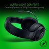Razer Kraken X Ultralight Gaming Headset: 7.1 Surround Sound - Lightweight Aluminum Frame - Bendable Cardioid Microphone - For Pc, Ps4, Ps5, Switch, Xbox One, Xbox Series X|S, Mobile - Black/Blue