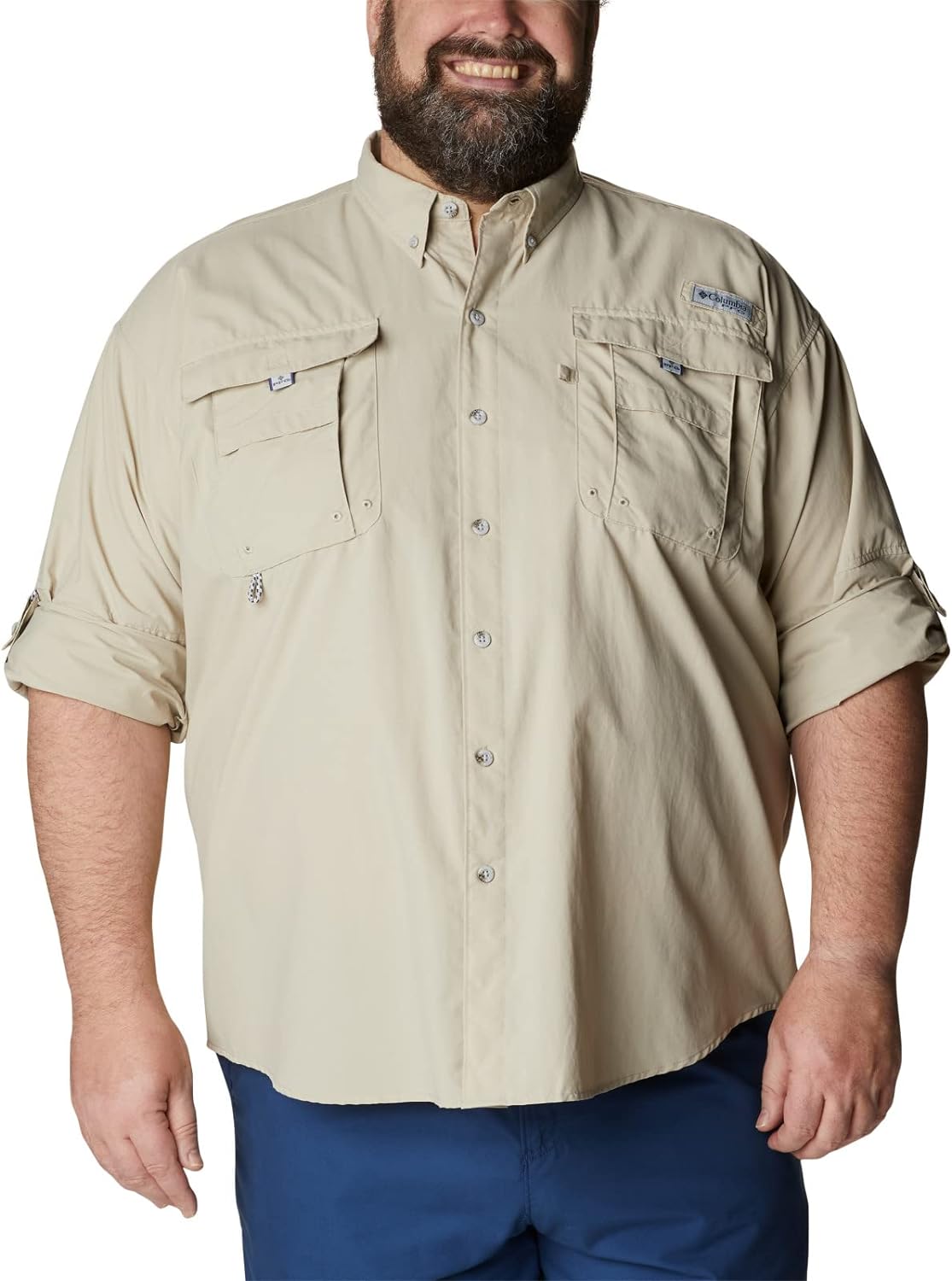 Columbia Men's PFG Bahama II UPF 30 Long Sleeve Fishing Shirt