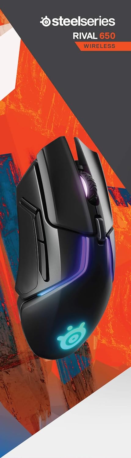 Steelseries Rival 3 - Gaming Mouse - 8,500 Cpi Truemove Core Optical Sensor - 6 ProgRAMmable Buttons - Split Trigger Buttons - Black