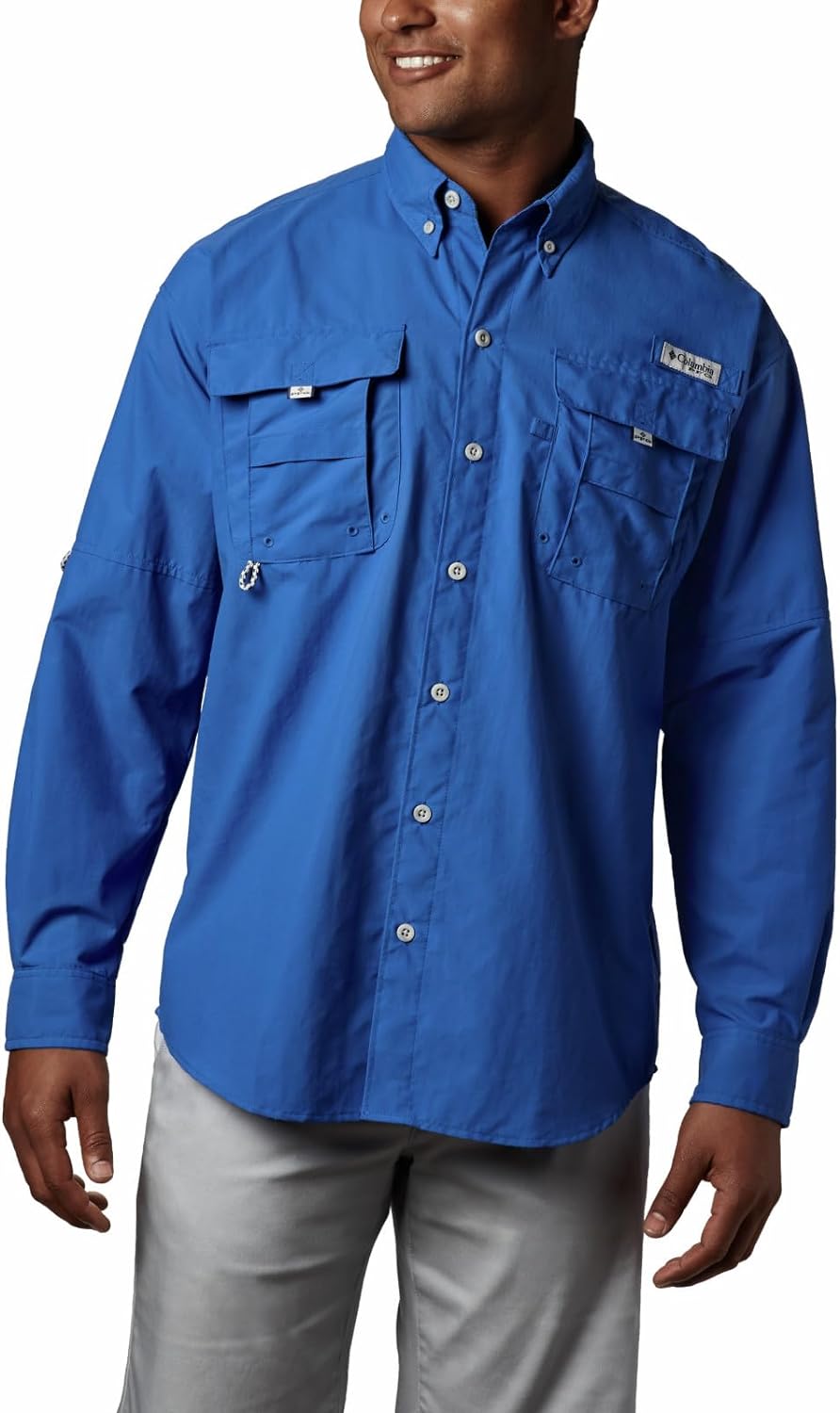 Columbia Men's PFG Bahama II UPF 30 Long Sleeve Fishing Shirt