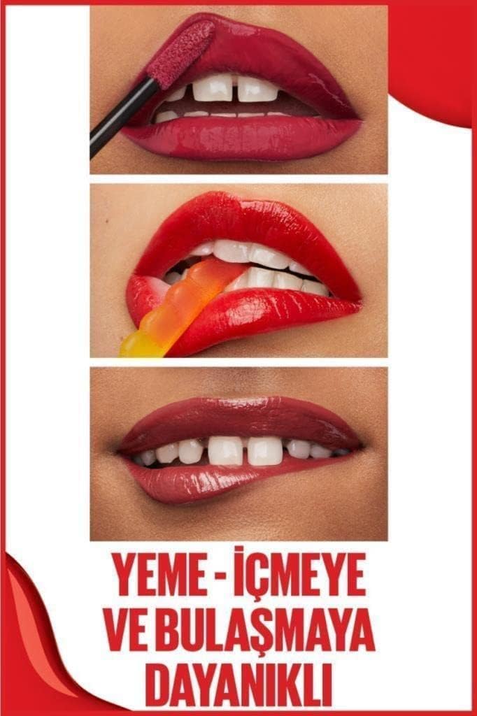 Maybelline New York Super Stay Vinyl Ink Longwear Transfer Proof Liquid Lipstick, Matte Lipstick 35 CHEEKY