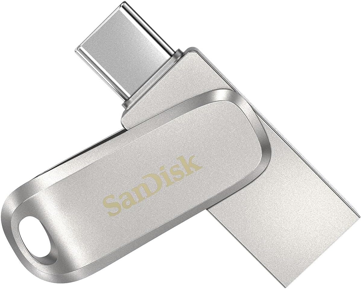 Sandisk Ultra Dual Drive Luxe Usb Type-C 128Gb - 150Mb/S, Usb 3.1 Gen 1