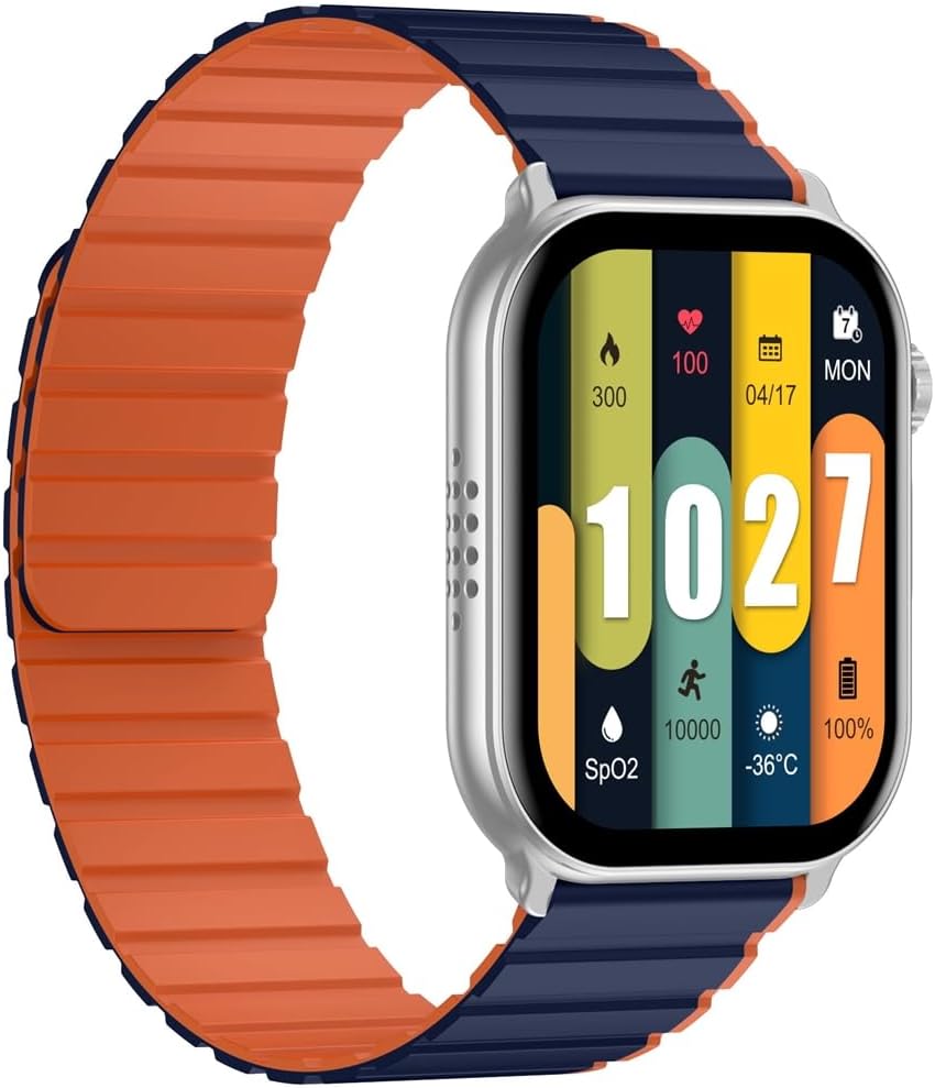 Kieslect Ks Pro Smartwatch 2.01'' AMOLED Display HD Bluetooth Call Abnormal Heart Rate Monitor AOD Sport Men Women Smart Watch (Black)