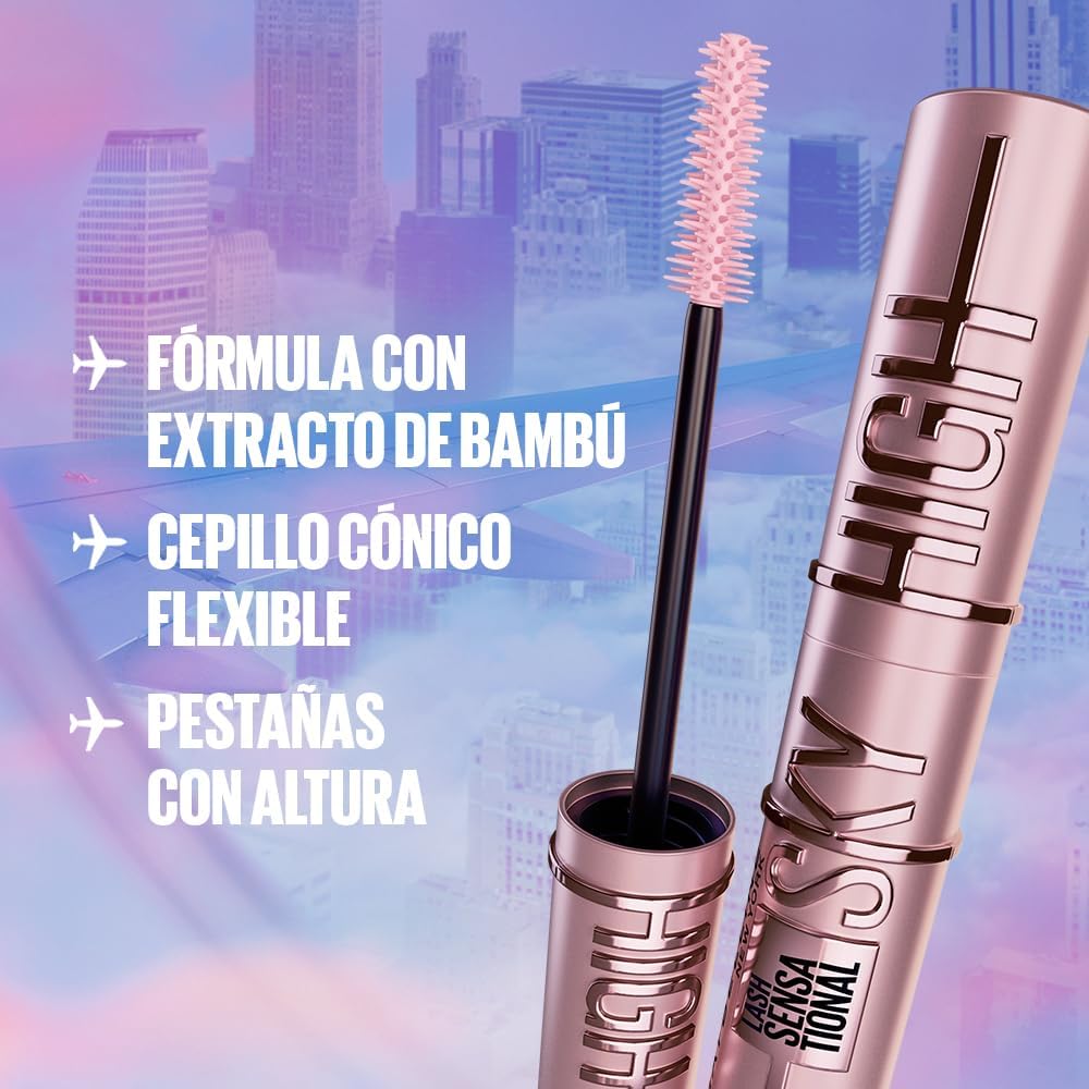 "Maybelline New York, Lash Sensational Sky High Mascara, Black"