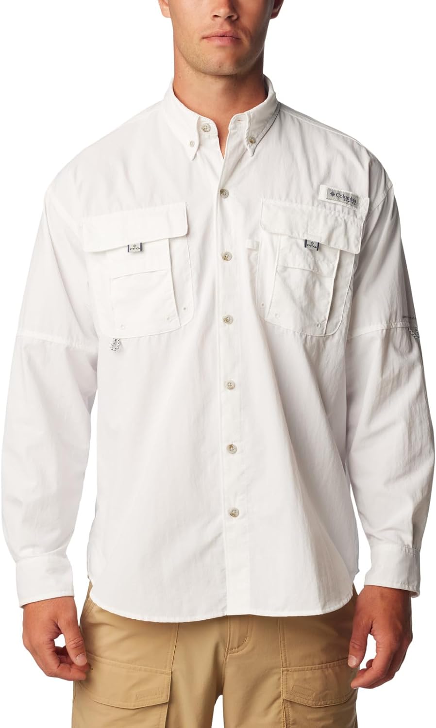 Columbia Men's PFG Bahama II UPF 30 Long Sleeve Fishing Shirt