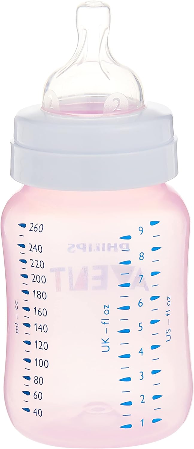 Philips Avent Anti Colic Feeding Bottle 260 Ml X 2 (Scf813/62)