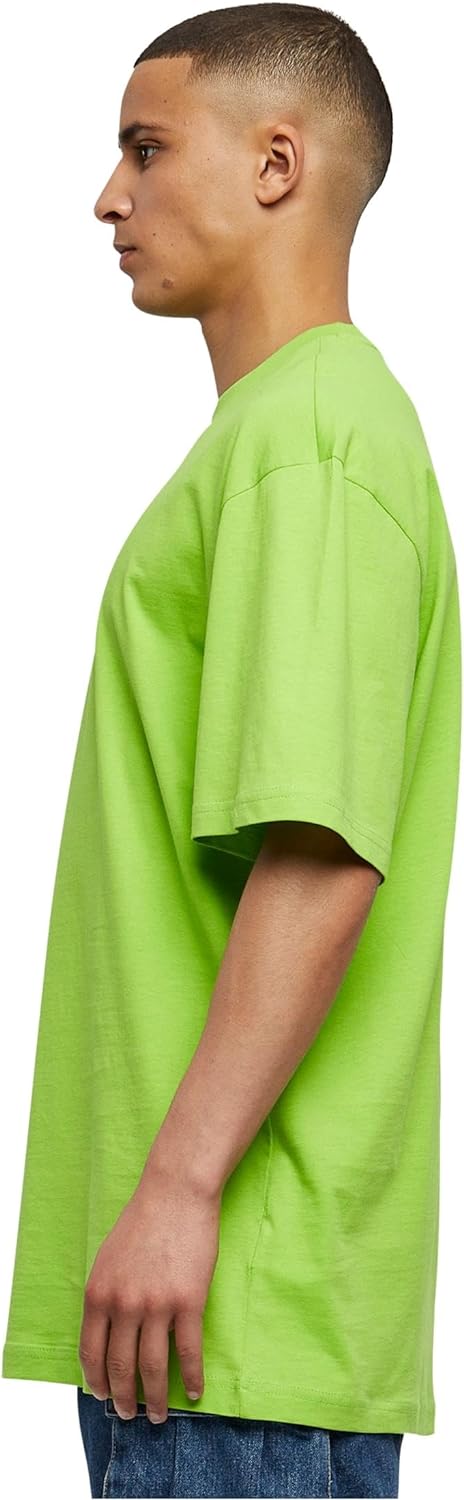 Urban Classics Mens Tall Tee Oversized T-Shirt Oversized Short Sleeves T-Shirt with Dropped Shoulders, 100% Jersey Cotton (pack of 1)